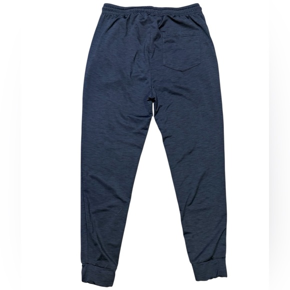 Public Record Men’s Joggers, weathered blue, zipper pockets, drawstring - Picture 2 of 5